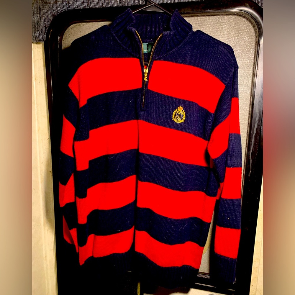 Lauren by Ralph Lauren sweater with zip up neck!